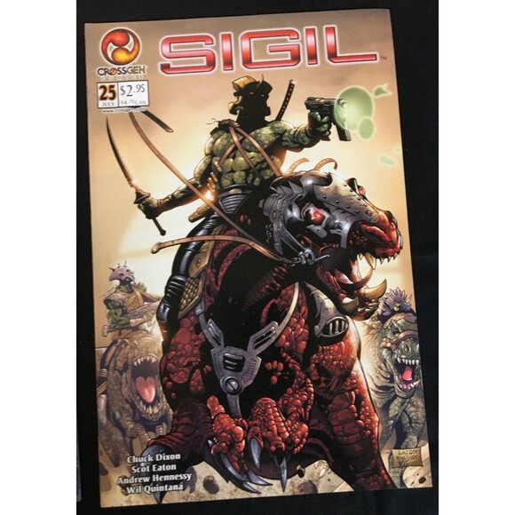 Crossgen Comics Mixed Lot of 10- Sigil, Crux and More Circa 2000-2008 - Picture 12 of 12